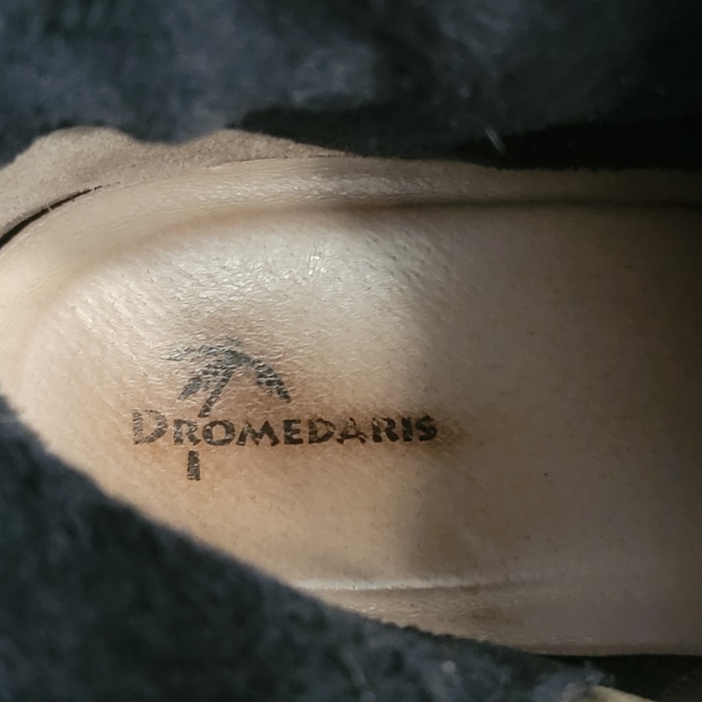 Dromedaris Kara Ankle Boot Olive Brown Size 41 - Picture 7 of 15